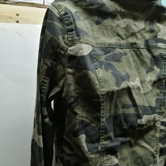 New Ladies Camoflouge Denim short jacket size Med - Picture 5 of 7